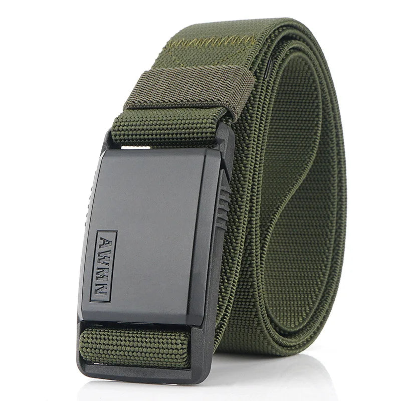 MEDYLA Wear-Resistant Nylon Magnetic Buckle Belt