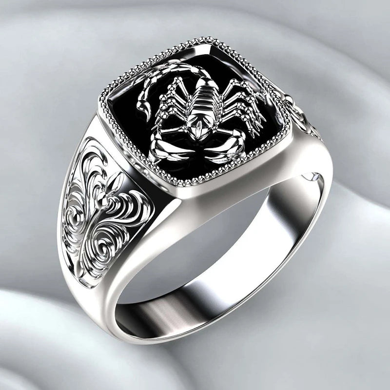 Viking Wolf Totem Ring - Nordic Mythology Hip Hop Finger Jewelry