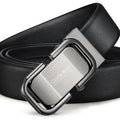 Men's Cowhide Automatic Alloy Buckle Belt