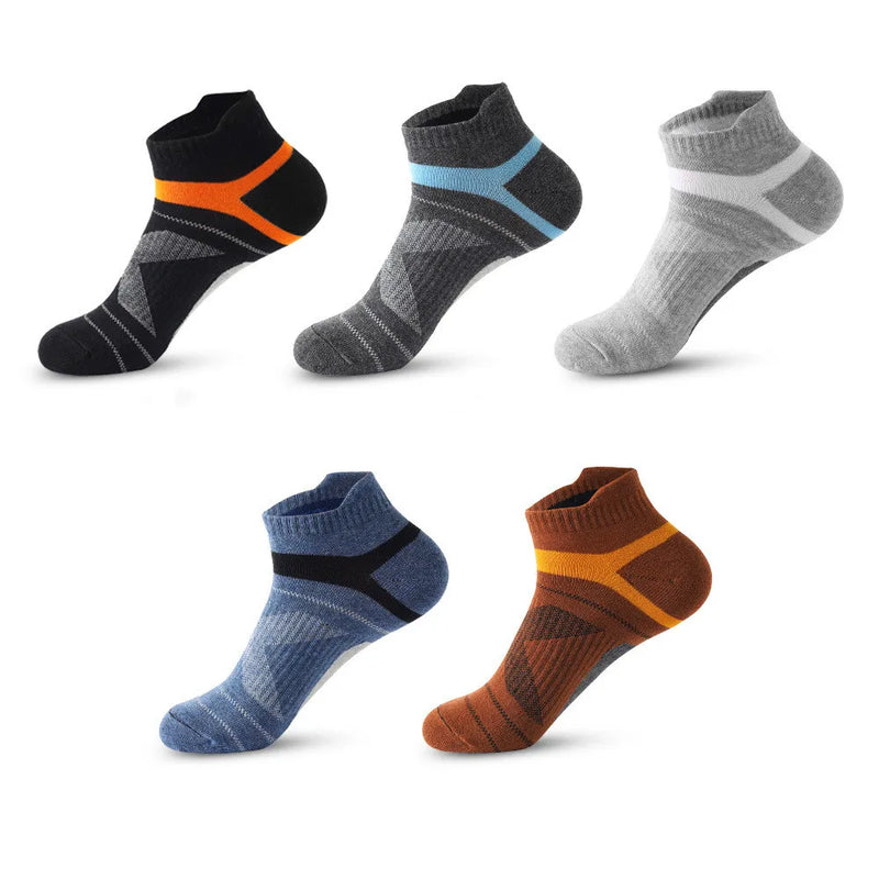 Thick Cotton Running Socks - Sweat Absorbing Outdoor Sport Socks