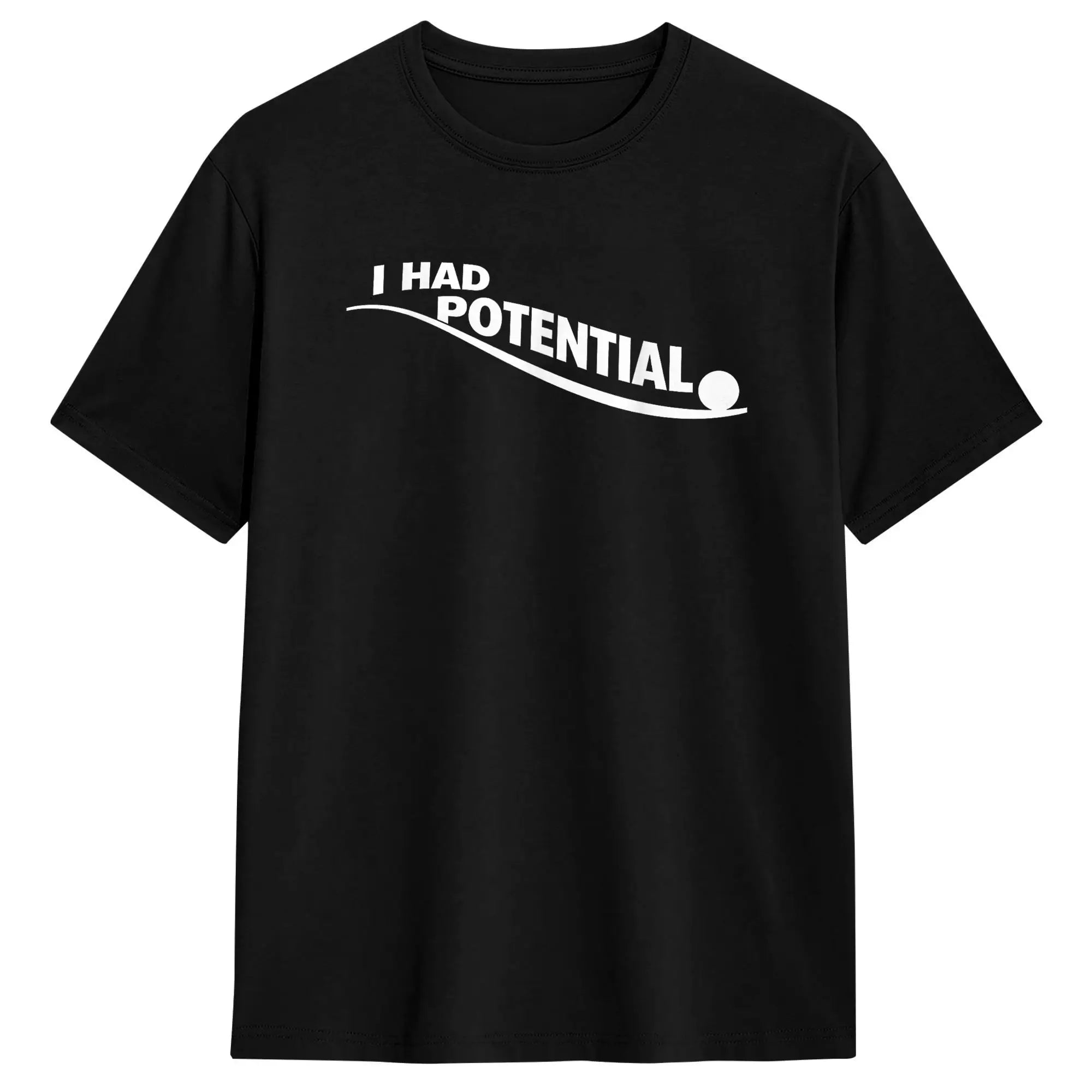 Oversized T Shirt I Had Potential.