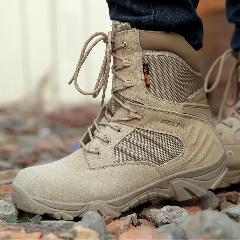 Winter Men's Tactical Desert Combat Ankle Boots