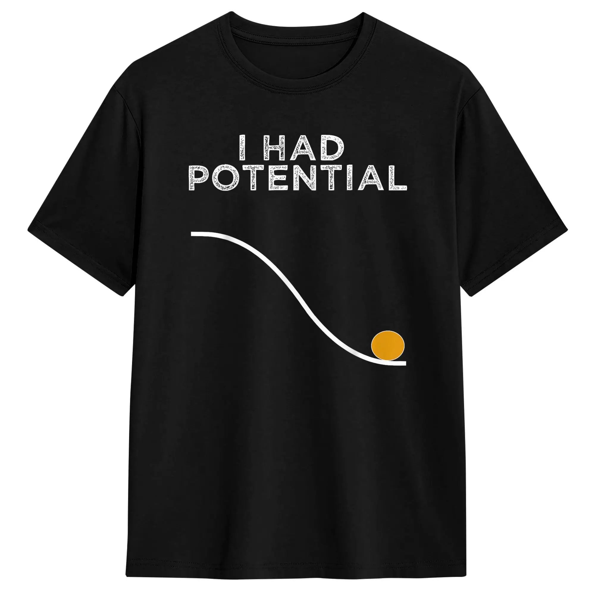 Oversized T Shirt I Had Potential.