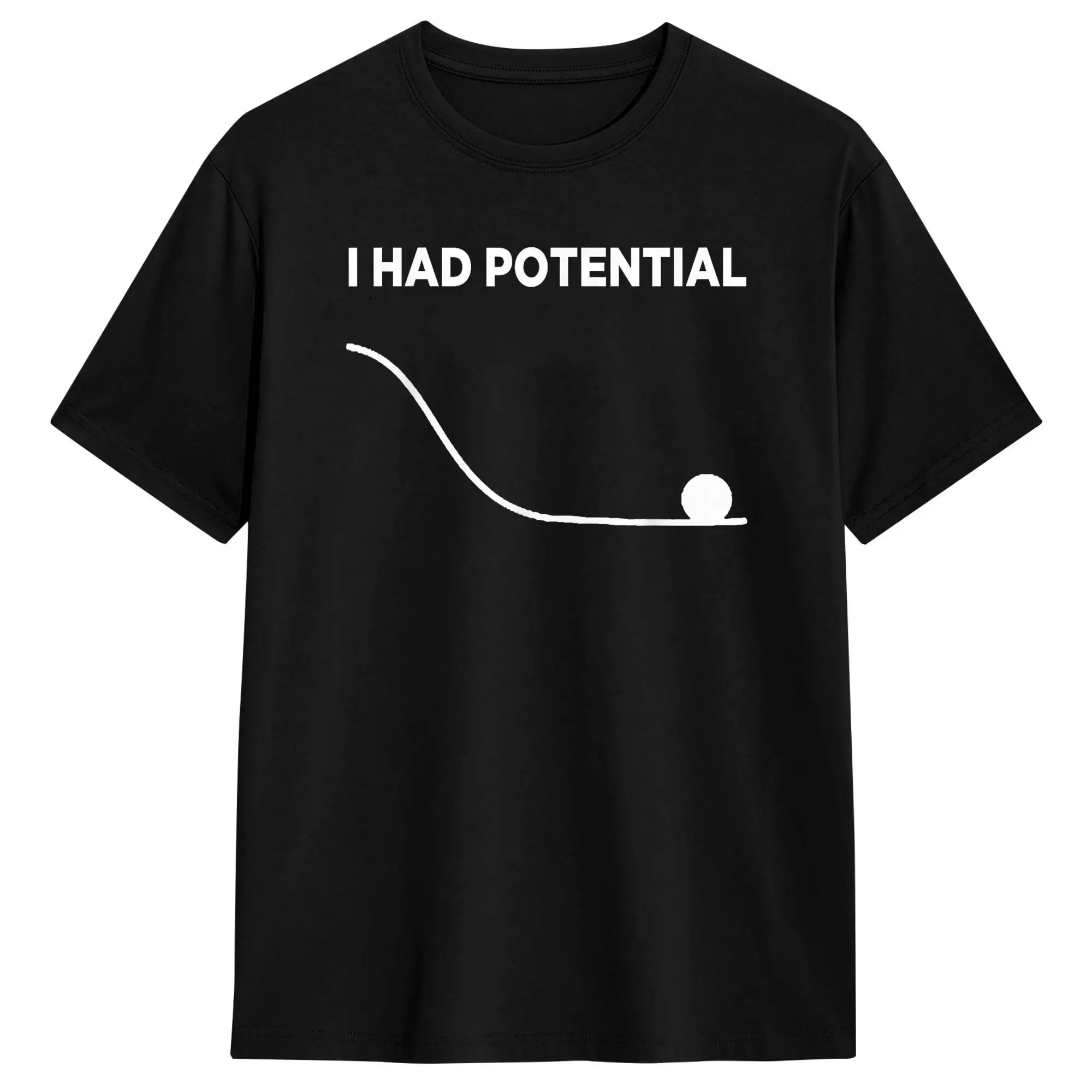 Oversized T Shirt I Had Potential.