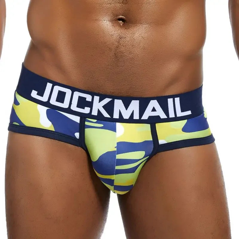 Camouflage U-Convex Briefs - Bold Supportive Underwear
