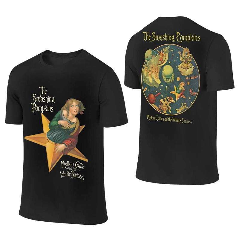 Rock Band Oversized T-Shirt - Street Y2K Short Sleeve Tee