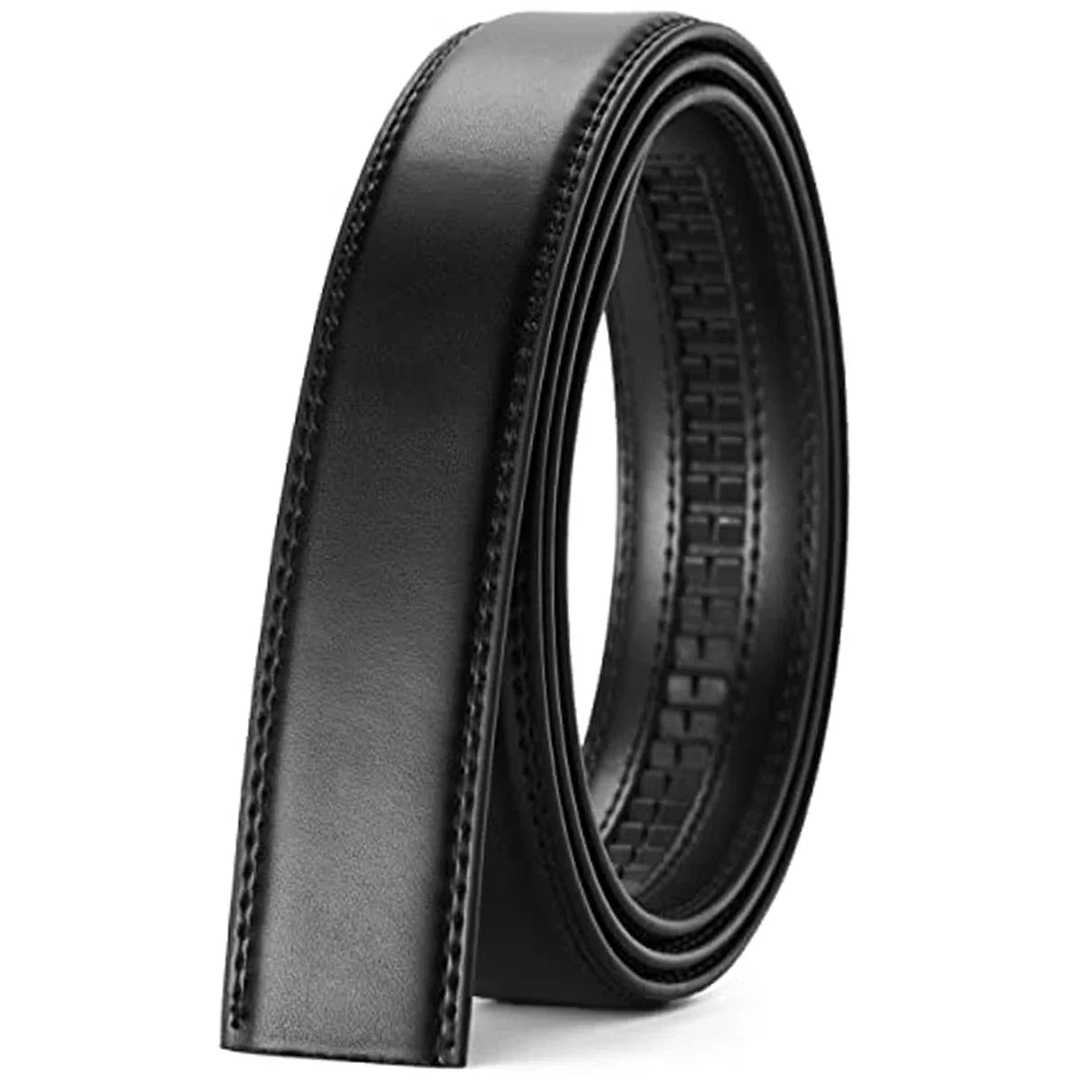 Men's Genuine Leather Automatic Ratchet Belt