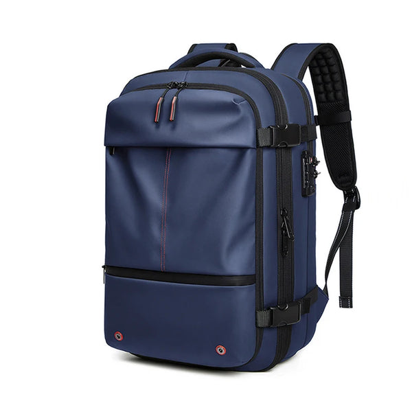 Expandable 17 Inch Vacuum Compression Travel Backpack