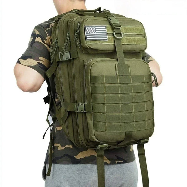 Waterproof 1000D Nylon Tactical Hiking Backpack - 30L/50L