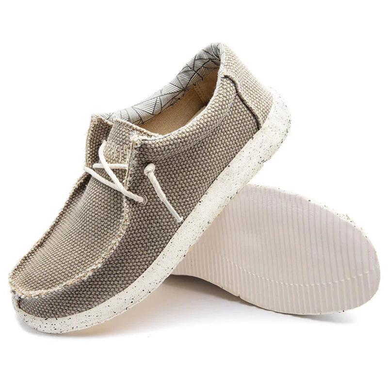 Lightweight Men's Canvas Slip-On Walking Loafers