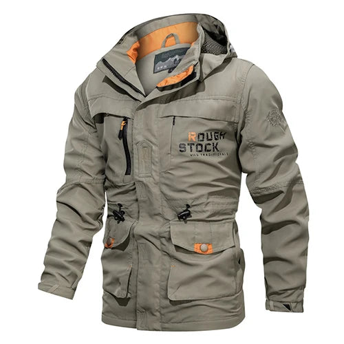 Big Size Waterproof Bomber Jacket - Quick Dry Tactical Windbreaker