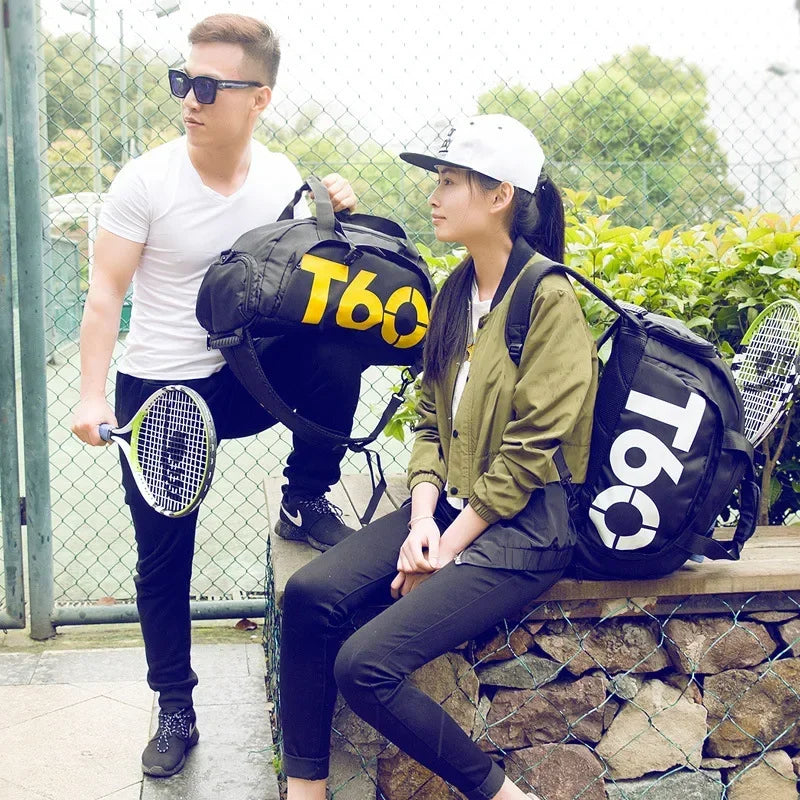 Waterproof Gym Backpack - Large Capacity Dry Wet Separation Sports Bag