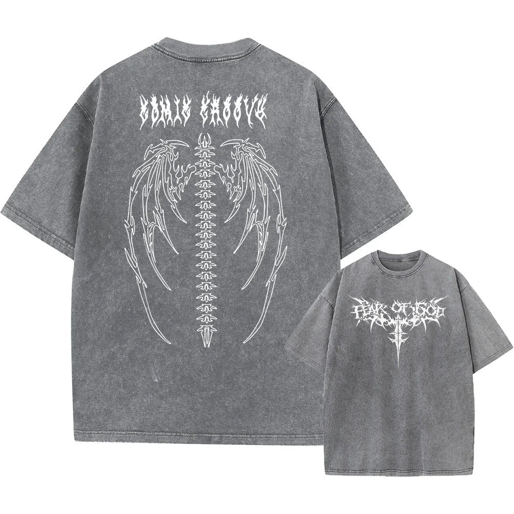 Oversized T-shirt, vintage. - Iron Gentry